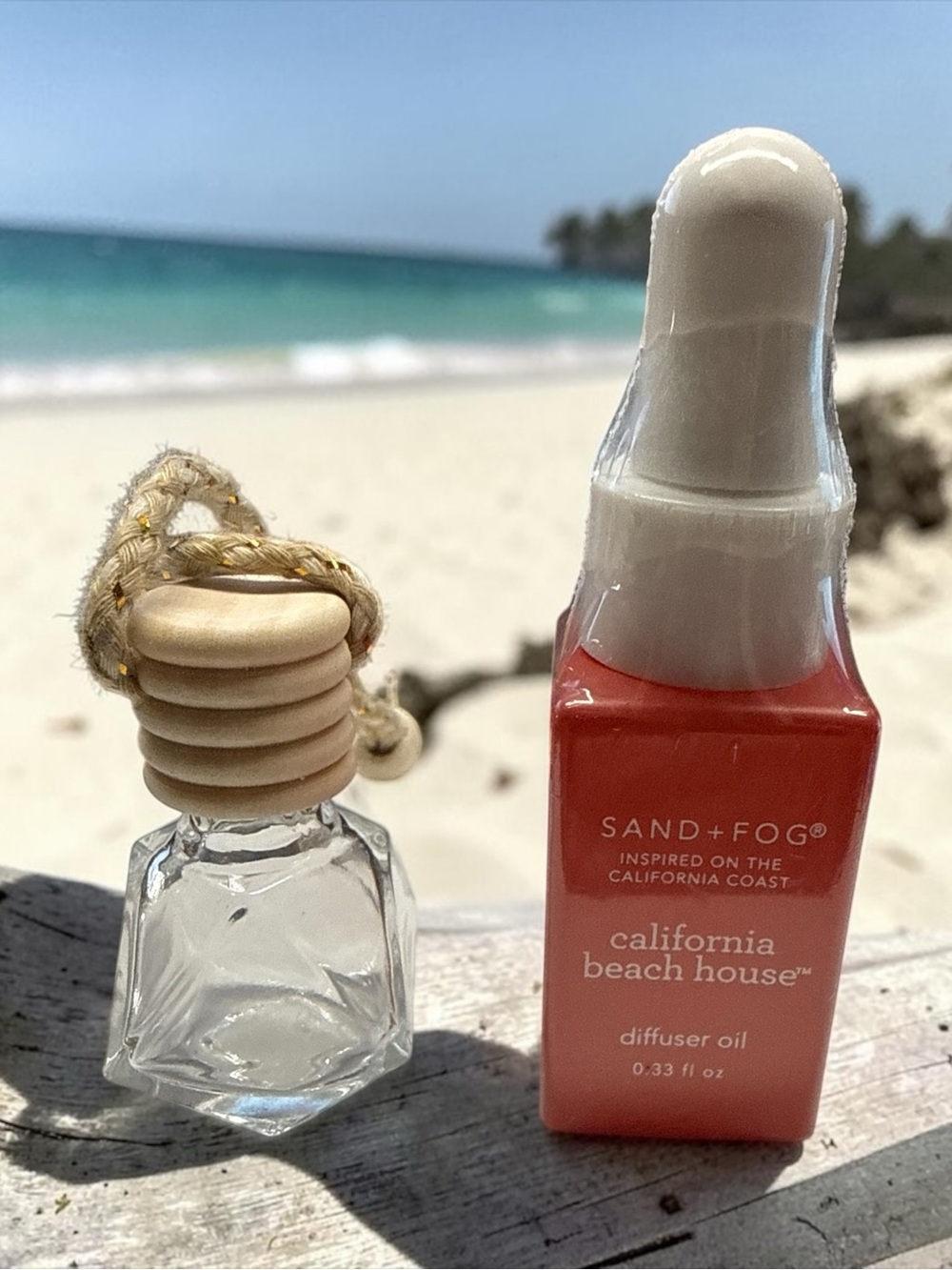 California Beach House Diffuser Oil and diffuser bottle